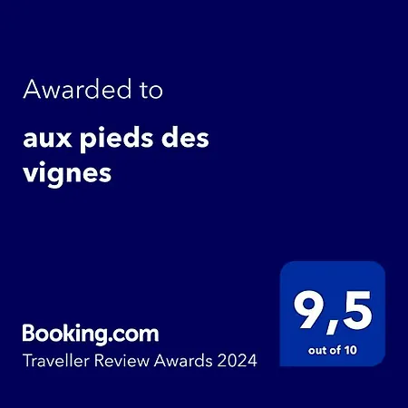 Aux Pieds Des Vignes Classee 2clefs Local Pour Velos Bed and Breakfast