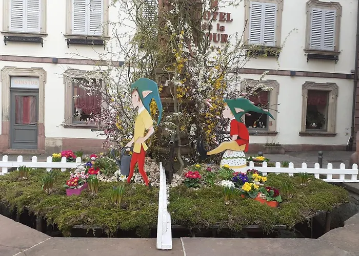 Aux Pieds Des Vignes Classee 2clefs Proximite Des Marches De Printemps Nocleg ze śniadaniem Ingersheim